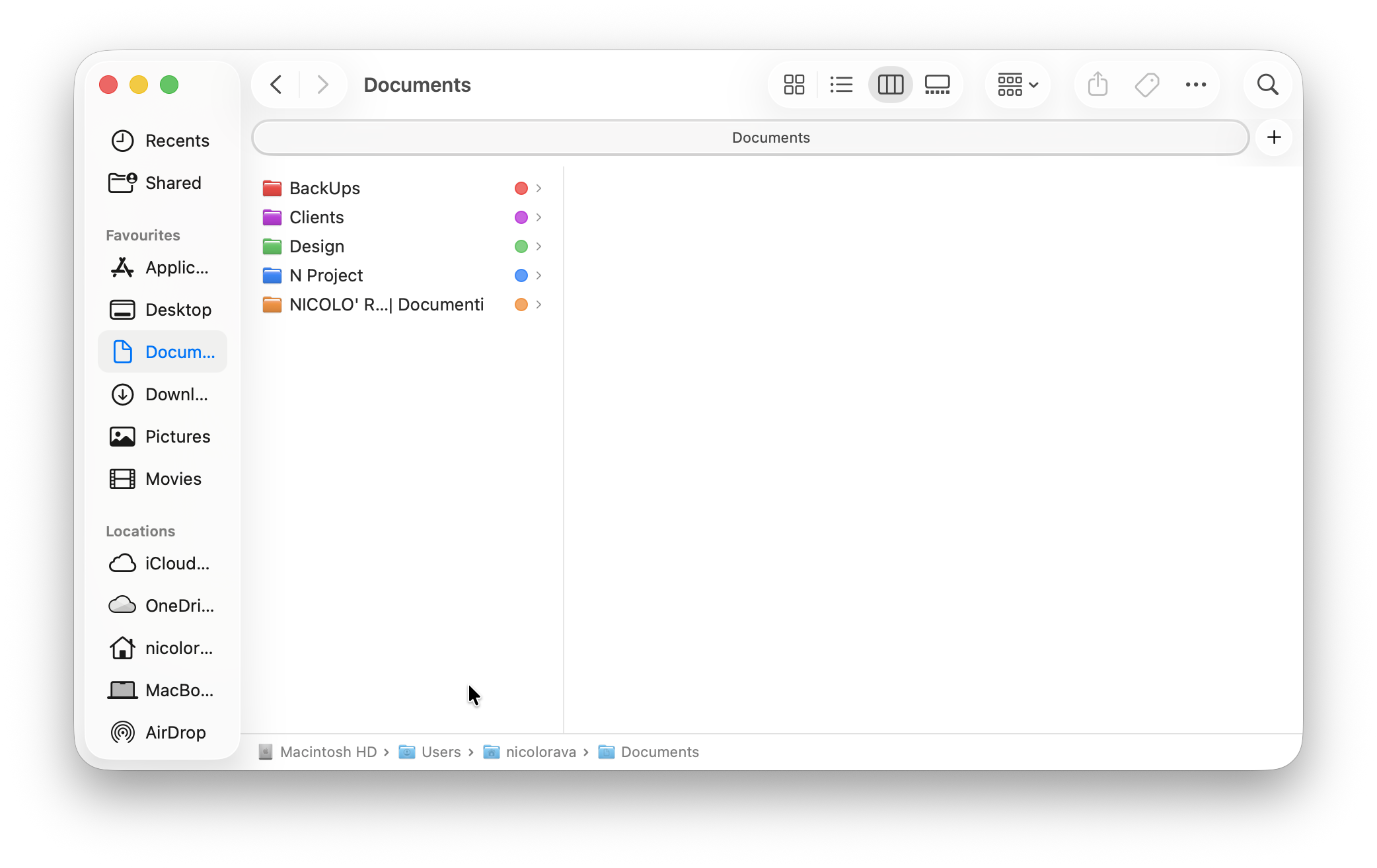 Creating custom Finder tags in macOS for file organization